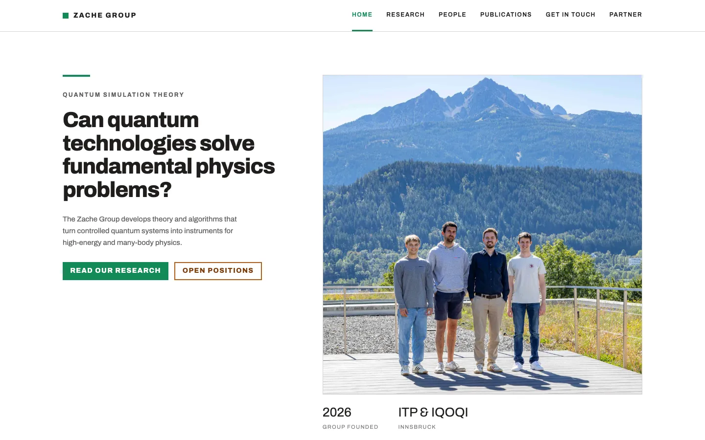 Screenshot of zachegroup.com